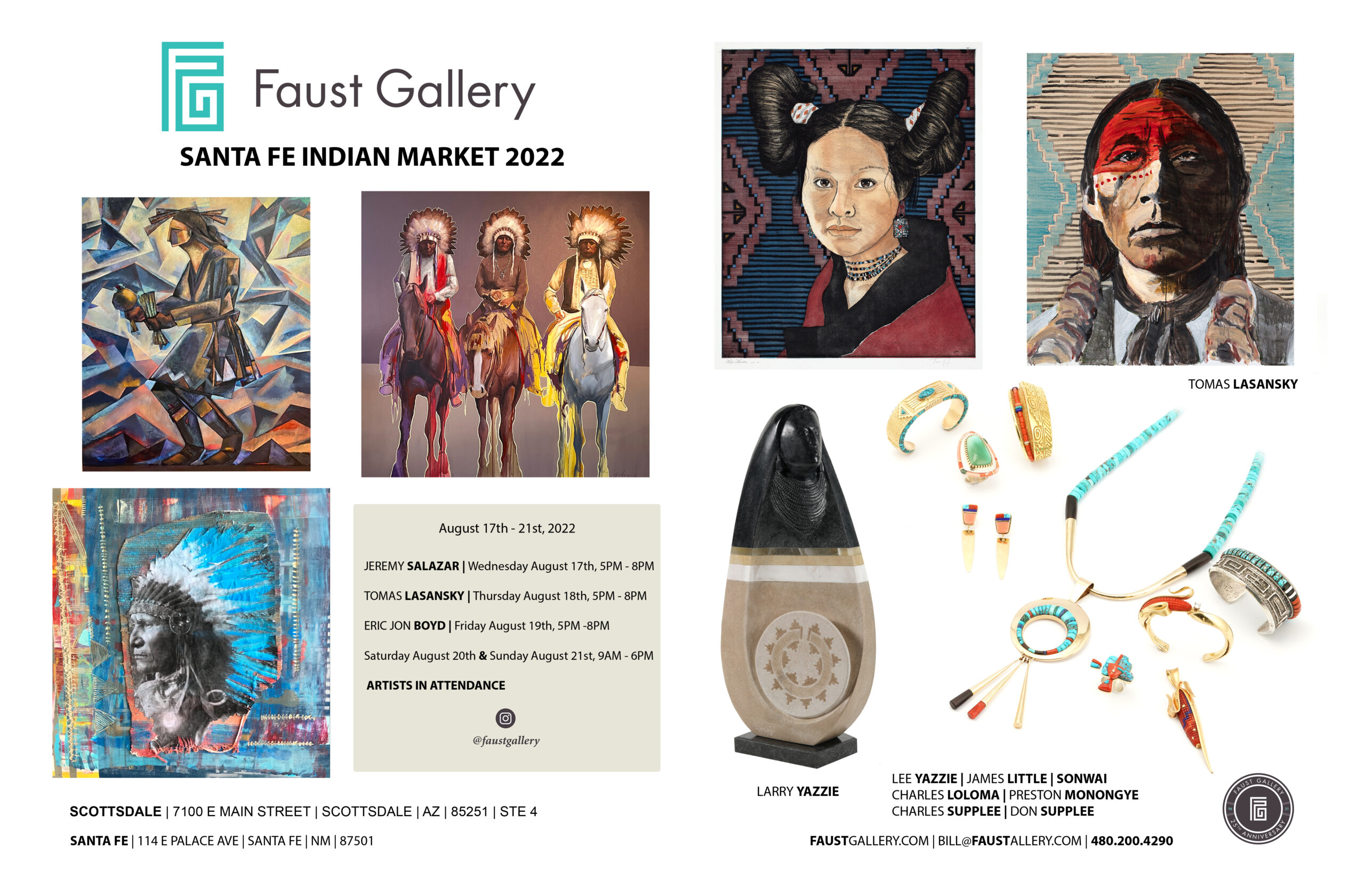 Current Exhibition Archives - Faust Gallery